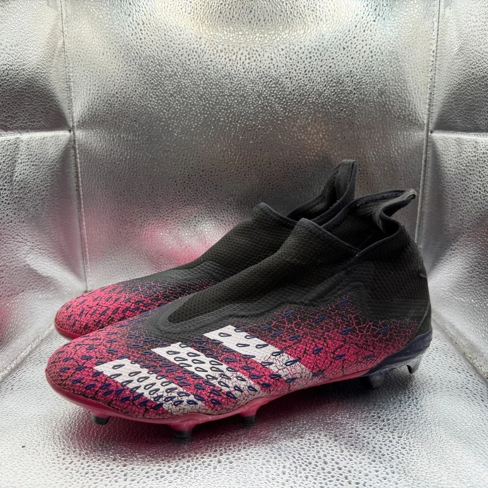 Size 11.5 Adidas Predator‎ Freak.3 FG Demonscale Pink Mens Soccer Cleats FW7512